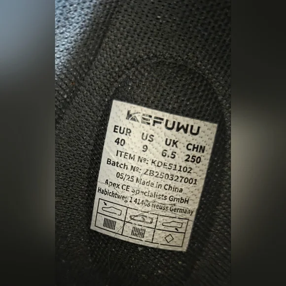 KEFUWU Wide Toe Orthopedic Walking Shoes | Size 9 (Fits 9.5) | Worn Once - Picture 10 of 10